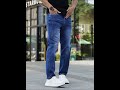 Casual Men’s Washed Denim Jeans 👖 Everyday Comfort