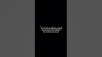 سورة الروم، إسلام صبحي، قرأن كريم، كروما قرأن، كروما شاشة سوداء.