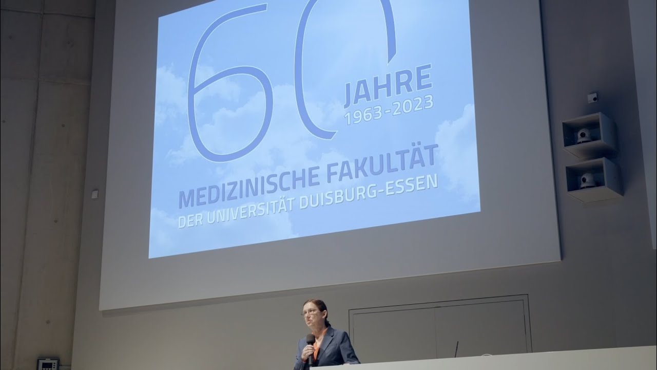 60-jähriges Jubiläum der Medizinischen Fakultät der Universität Duisburg-Essen