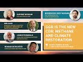 GGR is the new CDR: Methane and climate restoration | Fourth Annual Global Climate Restoration Forum