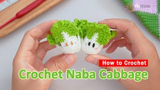 Rajutan Kubis Napa 🥬 | Seri Sayuran Amigurumi yang Lucu & Mudah | Cepat, Lucu & Ramah untuk Pemula!