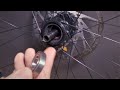 How to Service Shimano Hub (12 Speed Deore Micro Spline) - Bearings Replacement
