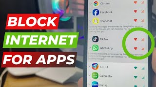 How to Block Internet / WiFi Access to an Android Application screenshot 3