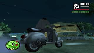 Grand Theft Auto San Andreas For PC Piaggio Vespa Malossi Sound Mod!