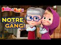 Masha et Michka👱‍♀️🐻 Notre gang! 🐧🐼 Masha and the Bear 👍