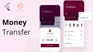 Flutter money transfer app concept [SPEED CODE]