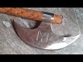 making turgut alp axe from ertugrul ghazi.how to make axe.कुल्हाडी कैसे बनाये,dangurus weapon of war