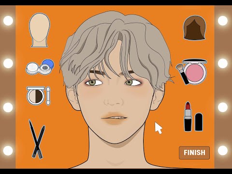 Korean Idol Boys Makeup Game Classic Animation Stop Motion You Korean Idol Boys Makeup Game Classic