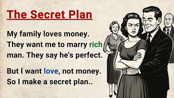 Learn English through Stories Level 3 ⭐ The Secret Plan - Graded Reader | English Audio Podcast thumbnail