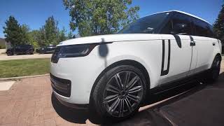 2024 Land Rover Range Rover P400 SE LWB in Fuji White!