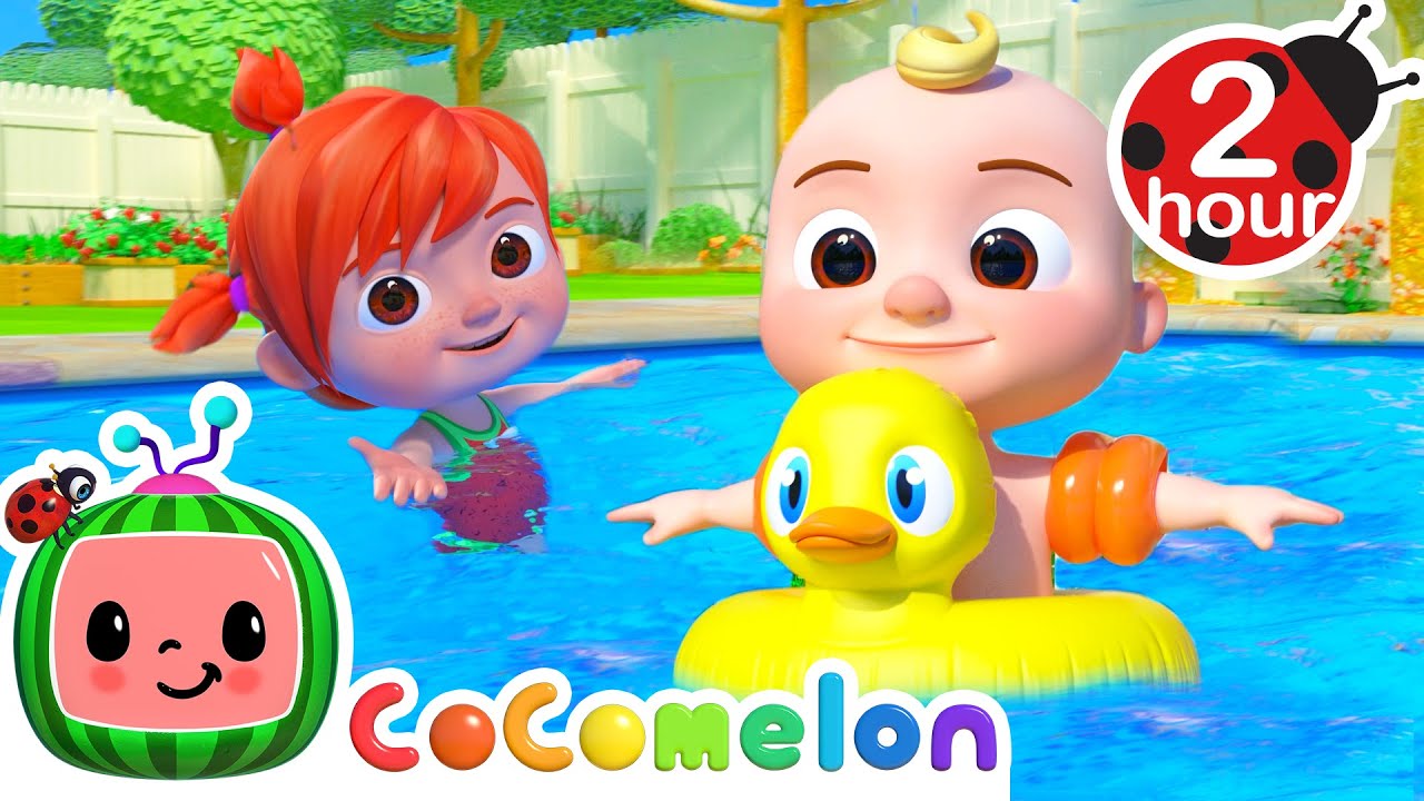 Swimming Song | Cocomelon - Nursery Rhymes | Colors for Kids - YouTube