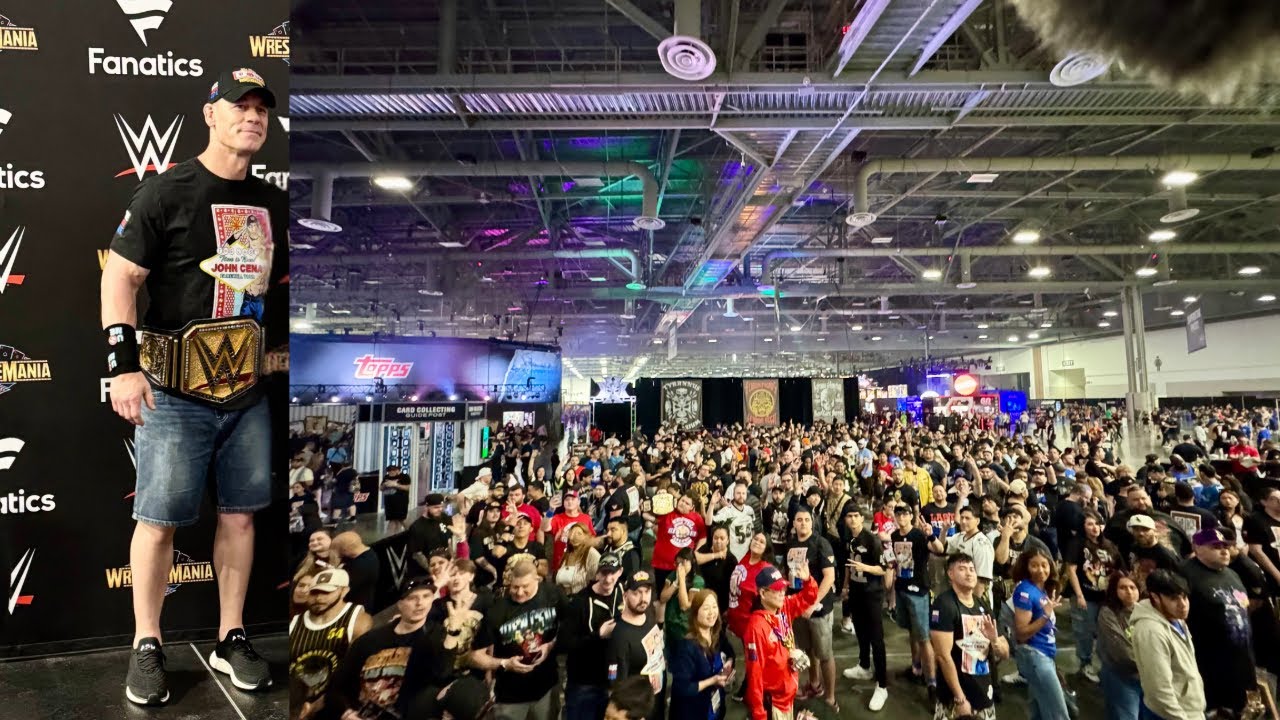 JOHN CENA GOT SURPRISING CHANT FROM WWE FANS AFTER WRESTLEMANIA 41 AT WWE WORLD