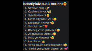 Sual Verin Cavablıyım