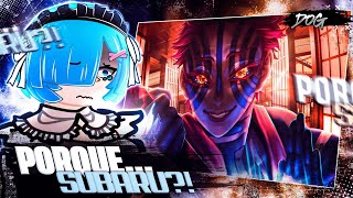 Rezero Reagindo Ao Rap Do Akaza Lua Superior Três As M4Rkim