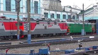 DIESEL AND ELECTRIC LOCOMOTIVES RAFT "KRASNOYARSK MAIN"