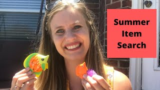 Preschool and Kindergarten SUMMER Activity - SUMMER ITEM SEARCH! Bonus Activity #2