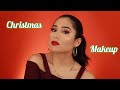 Simple, classic Christmas makeup tutorial!!! (2020)