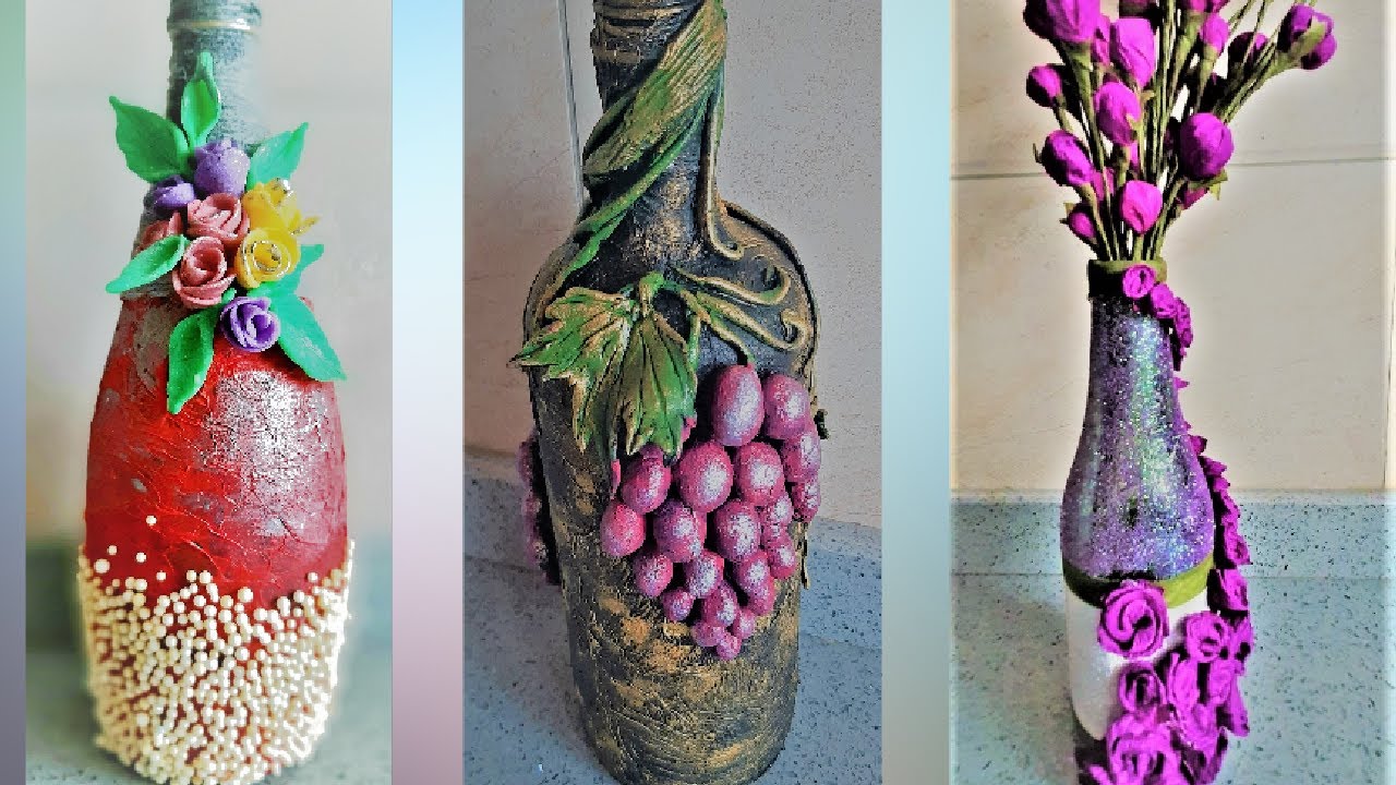 Best Bottle Decor Ideas Altered Bottles Recycled Bottles Bottle