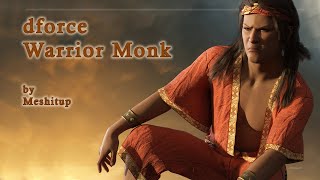 3D Warrior Monk Outfit 4K