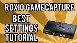 Roxio Game Capture Best Video Settings Guide (NHL 13 Gameplay)