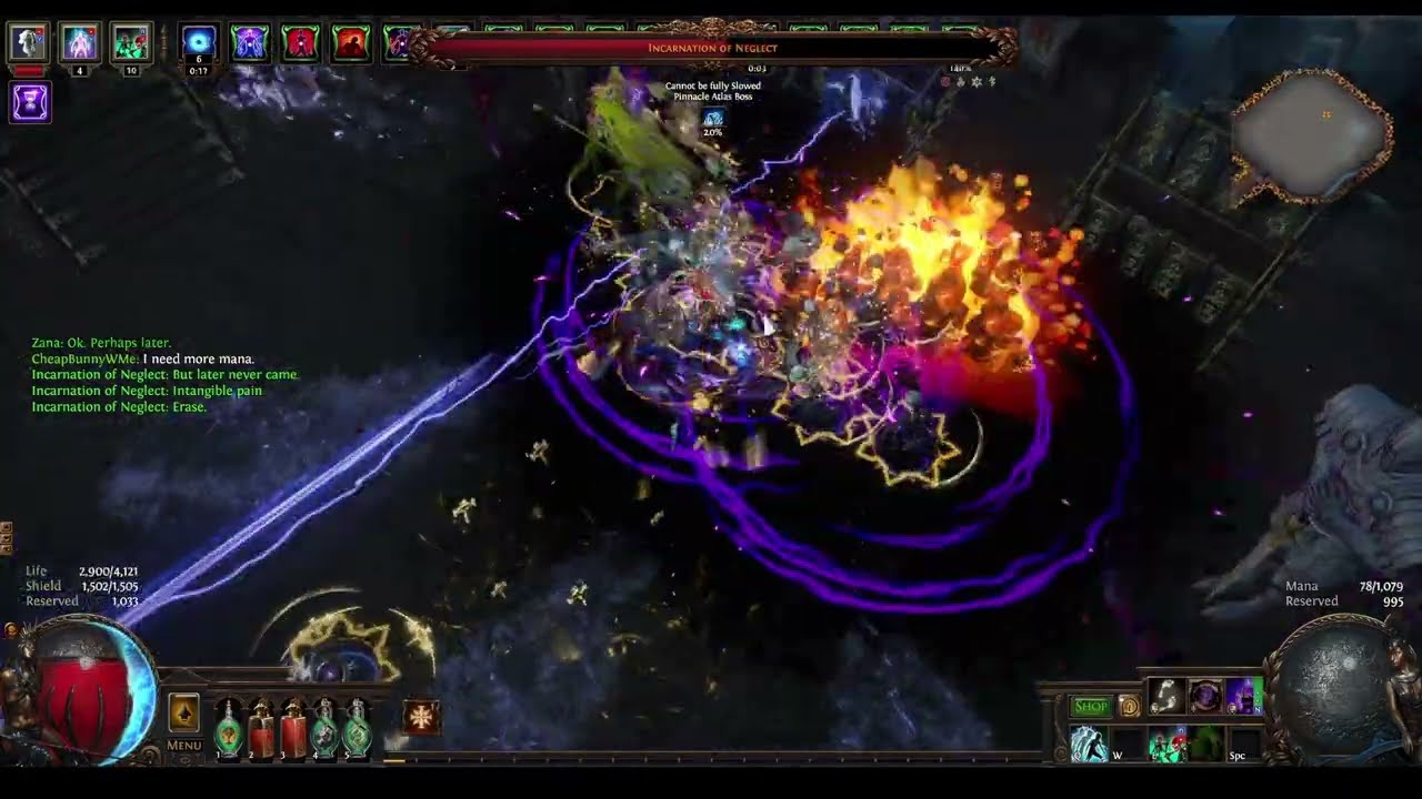 [POE 3.26] CheapBunny's Skeleton Dark Pact Summoner Occultist | Pragmatism | Originator Bosses