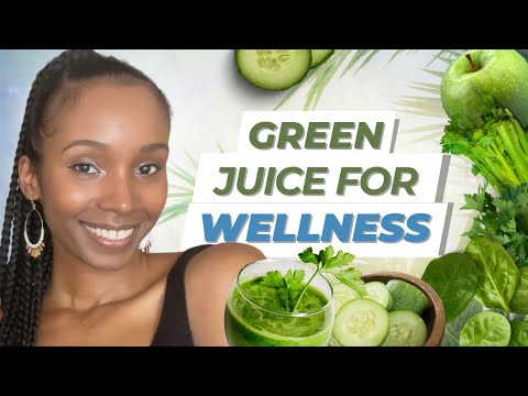 Green Juice Powerhouse - Spinach, Romaine, Kale, Cucumber, Celery, Parsley and Apple Juice Recipe