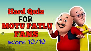 How much you know about Motu patlu . Motu Patlu Quiz screenshot 5
