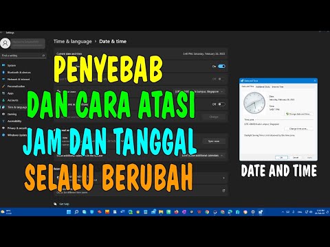 Video: Mengapa tarikh dan masa komputer saya sentiasa berubah?