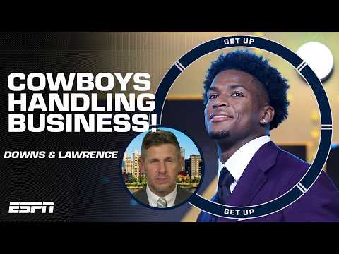 Did the Cowboys WIN the first round? 🍿 Dan Orlovsky is ALL ABOUT Caleb Downs 🔥 | Get Up
