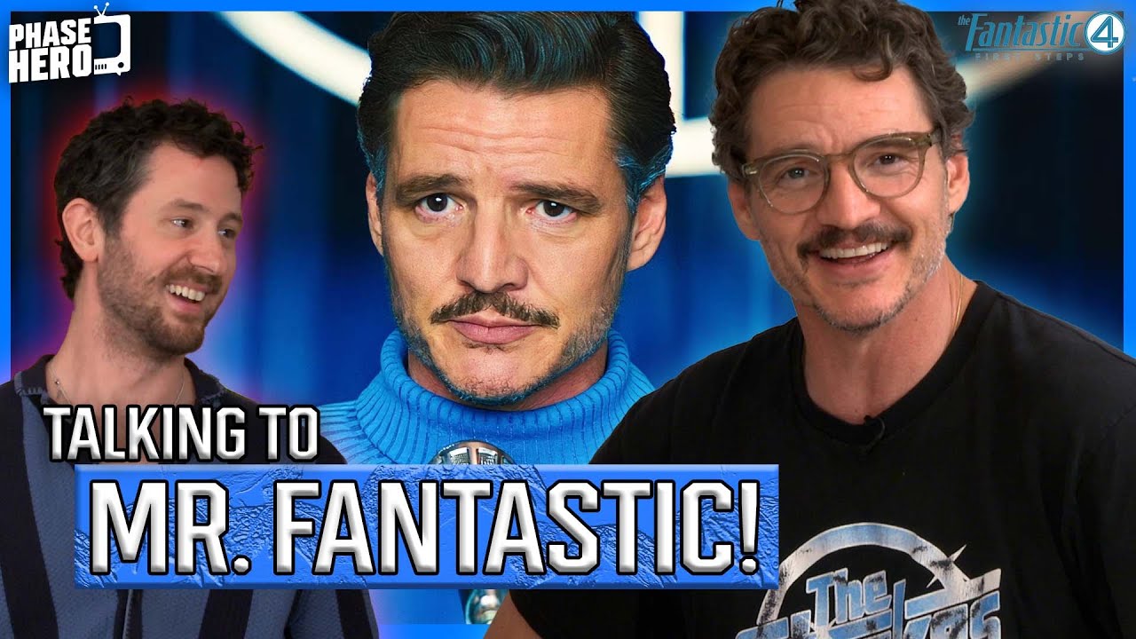 Fantastic Four to Avengers: Doomsday | Pedro Pascal's Reed Richards Interview