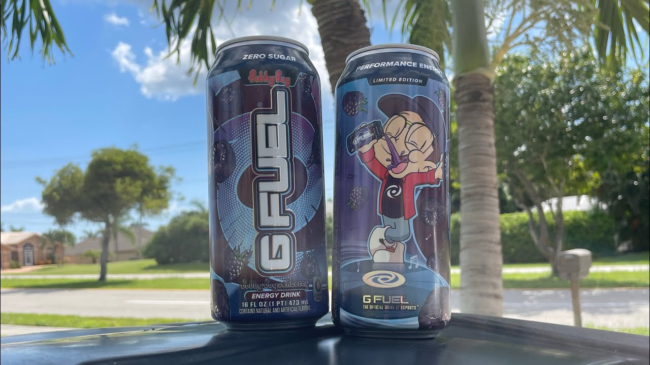 Bobby Boysenberry GFUEL Can Review! Inspired By Logic YouTube