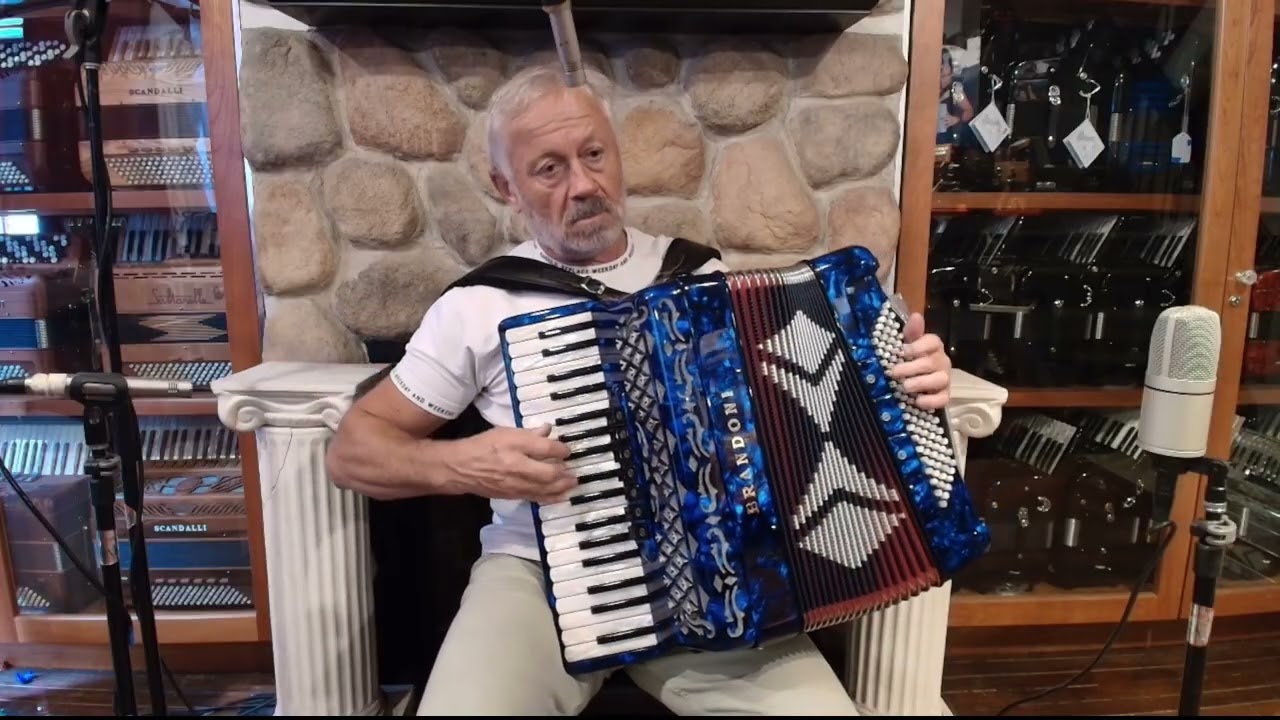 NEW Sapphire Gold Brandoni 75C Classic Piano Accordion LMM 37 96