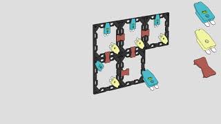 Install Instructions - Mini Square Grid No Spacing 4x3