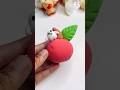 DIY idea 💡 super clay diye apple 🍎 banano☺️#music #claycrafts #trending #diy #clay #toys #youtube