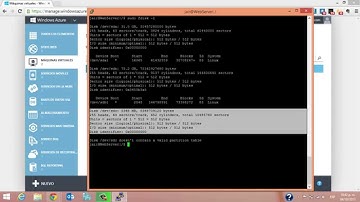 Conectar disco vacio a Linux Ubuntu Server en Windows Azure