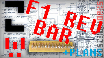 Formula 1 Style REV Bar + Arduino code & Schematics