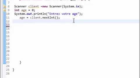 #Episode 6 -Apprendre JAVA- L
