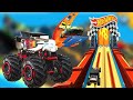 Hot Wheels Unlimited: Build, Set and Race - Gameplay Walkthrough Part 42 -Monster Trucks  Collection