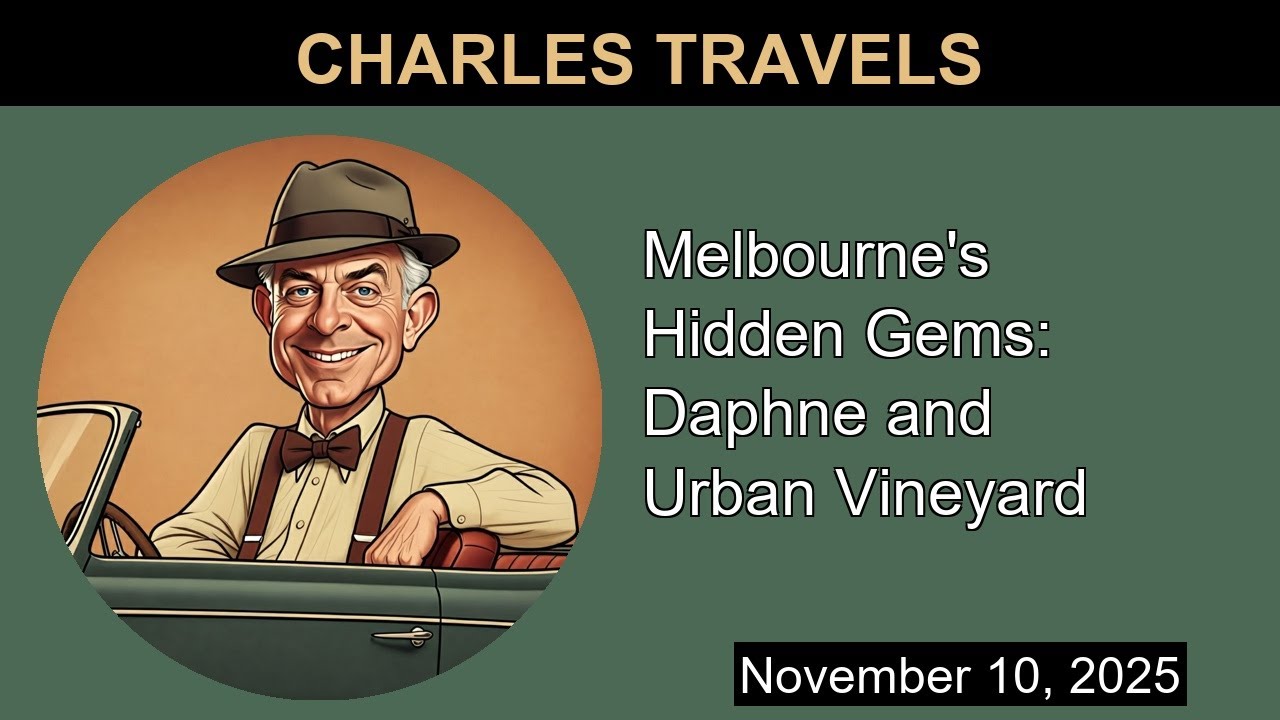 Melbourne's Hidden Gems: Daphne and Urban Vineyard | Charles Travels