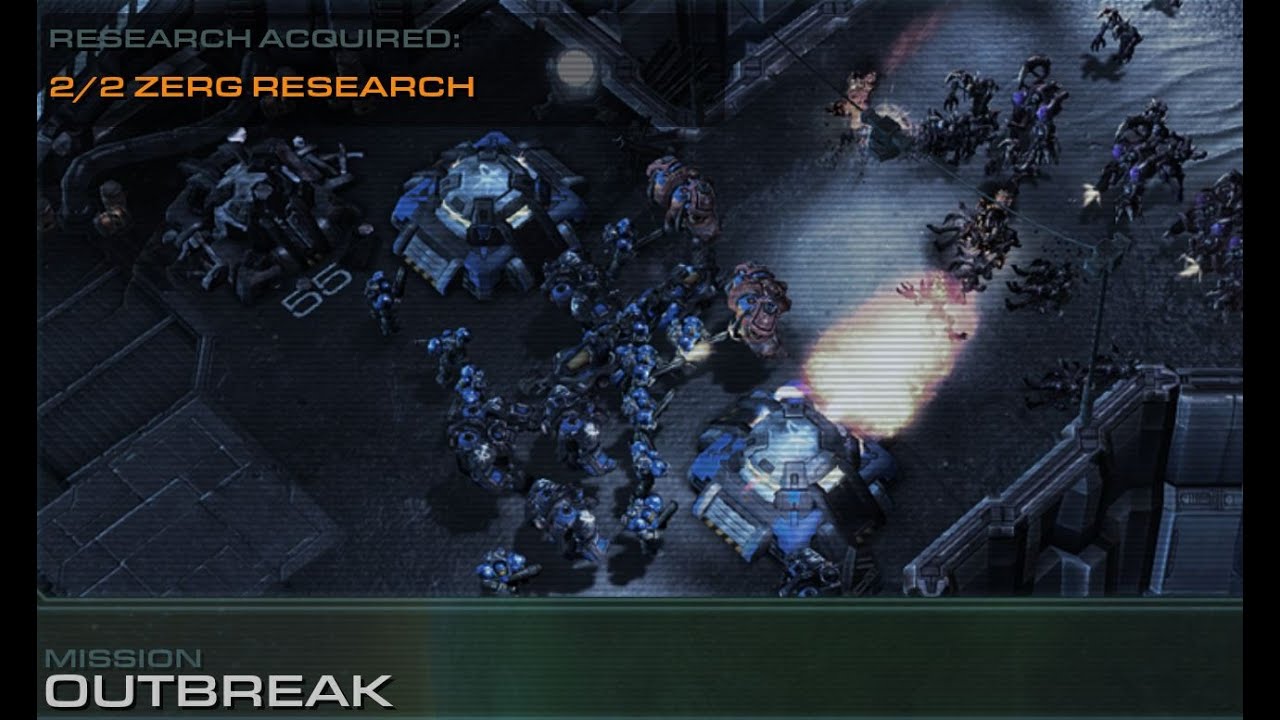 STARCRAFT 2 - WINGS OF LIBERTY - СЛОЖНОЕ ПРОХОЖДЕНИЕ - THE OUTBREAK - 4K ULTRA - без комментариев