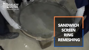 Sandwich Screen Ring Remeshing | Galaxy Sivtek