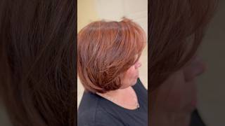 Part 2 Of Haircut & Color transformation#haircolormagic #bobhaircut #hairtransformation