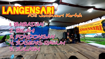 Full Parikan Pembukaan | LANGENSARI Asli Jambusari Kertek