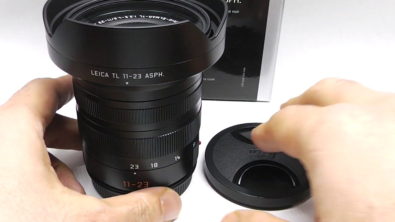 LEICA SUPER-VARIO-ELMAR-TL F3.5-4.5/11-23mm ASPH. Full Box Set