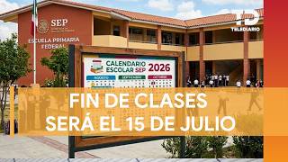 SEP se retracta del adelanto de vacaciones; así quedó el nuevo calendario escolar 2026