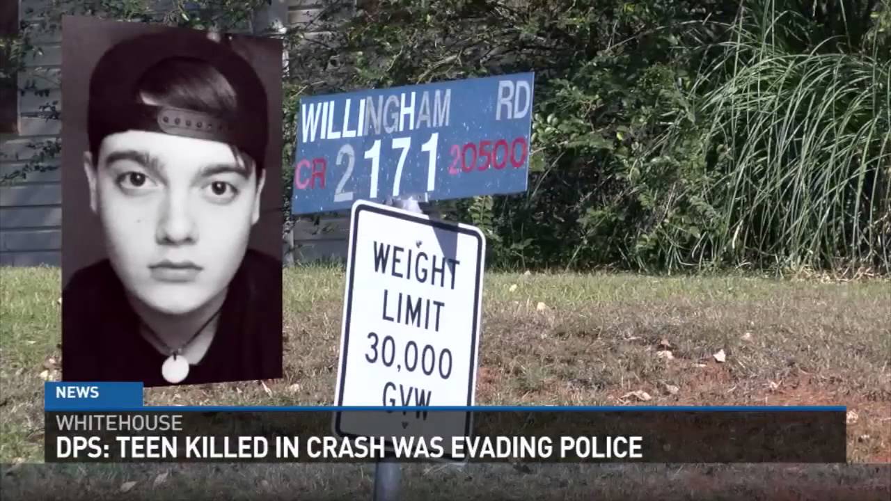 Teen Killed in Crash was Evading Police - YouTube