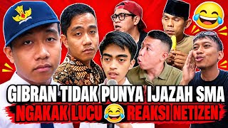 SO FUNNY❓ VIRAL NETIZEN PARODY VIDEO ABOUT VICE PRESIDENT GIBRAN'S HIGH SCHOOL DIPLOMA | HILARIOU...