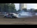 Bucharest wheells area drift show