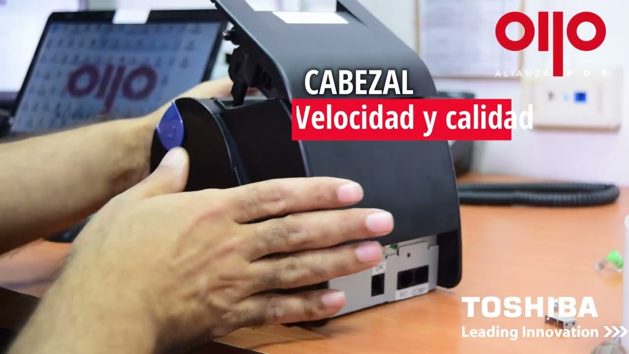 Evite ser sancionado por el SENIAT con la impresora fiscal Toshiba 6145-1TN  - YouTube