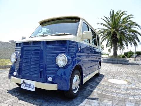 フレンチバス エブリイ レトロで可愛い車 三重県四日市市 オートスピリット Youtube